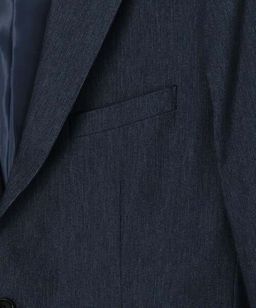NOLLEY'S LIGHT(ノーリーズライト)の「《ビジカジ/セットアップ対応》サーモウォーカードビー ジャケット(テーラードジャケット・メンズ・ダークネイビー/インディゴブルー・M/L/XL)」の16枚目の写真