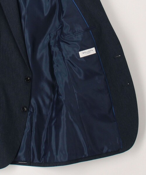 NOLLEY'S LIGHT(ノーリーズライト)の「《ビジカジ/セットアップ対応》サーモウォーカードビー ジャケット(テーラードジャケット・メンズ・ダークネイビー/インディゴブルー・M/L/XL)」の20枚目の写真