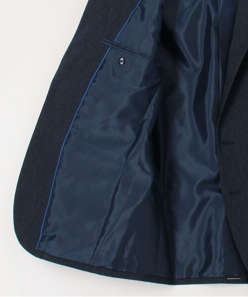 NOLLEY'S LIGHT(ノーリーズライト)の「《ビジカジ/セットアップ対応》サーモウォーカードビー ジャケット(テーラードジャケット・メンズ・ダークネイビー/インディゴブルー・M/L/XL)」の21枚目の写真