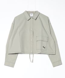 プーマ PUMA AUTUMN ウーブン LS シャツ JKT