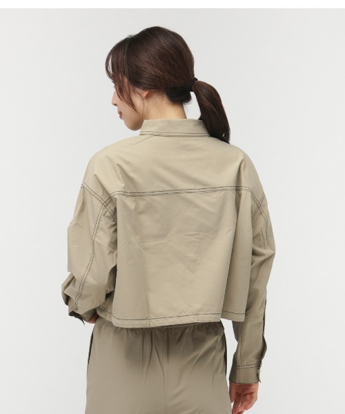 PUMA(プーマ)の「プーマ PUMA AUTUMN ウーブン LS シャツ JKT(シャツ/ブラウス・レディース・ブラウン/グリーン/ブラック・M/L)」の6枚目の写真