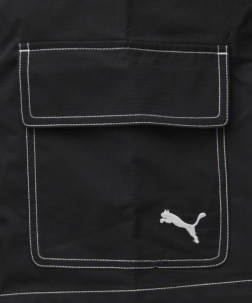 PUMA(プーマ)の「プーマ PUMA AUTUMN ウーブン LS シャツ JKT(シャツ/ブラウス・レディース・ブラウン/グリーン/ブラック・M/L)」の10枚目の写真