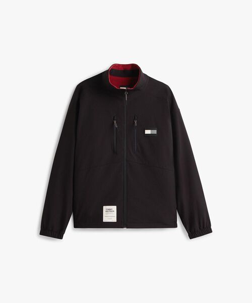 TOMMY HILFIGER(トミーヒルフィガー)の「MODERN ATHLETICミックスメディアリバーシブルトラックジャケット(ブルゾン・メンズ・ブラック・X-LARGE/SMALL/MEDIUM/LARGE)」の7枚目の写真