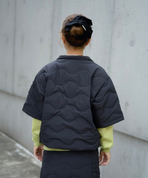 Snow Peak（スノーピーク）の「Snow Peak / Seamless Quilted Down Pullover  シームレスキルティングダウンプルオーバー（ダウンジャケット/コート・メンズ・ブラック/オリーブ・S/M/L/XL）」の10枚目の写真