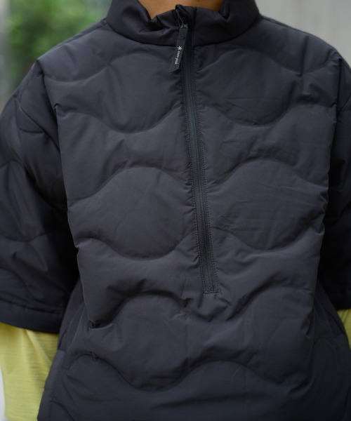 Snow Peak（スノーピーク）の「Snow Peak / Seamless Quilted Down Pullover  シームレスキルティングダウンプルオーバー（ダウンジャケット/コート・メンズ・ブラック/オリーブ・S/M/L/XL）」の15枚目の写真