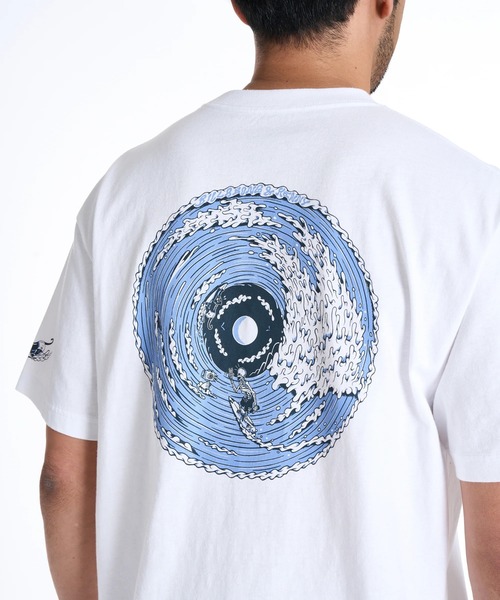 BILLABONG(ビラボン)の「BILLABONG メンズ WAVE MANDALA Tシャツ 【2025年秋冬モデル】 @autumn /ビラボンバックプリント半袖Tシャツ(Tシャツ/カットソー・メンズ・ブラック/ホワイト・X-LARGE/MEDIUM/LARGE)」の10枚目の写真