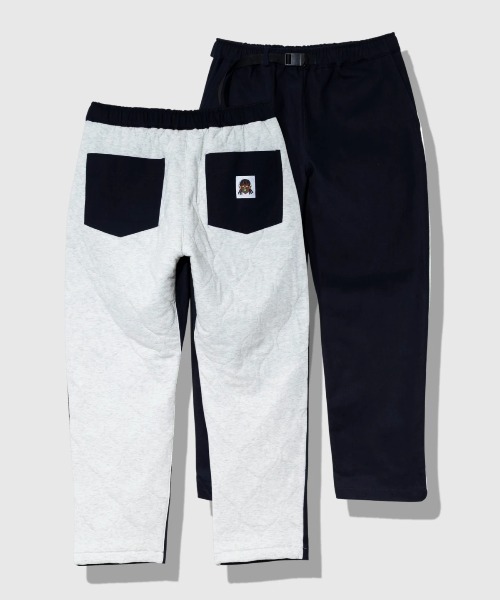 gym master（ジムマスター）の「gym master/ジムマスター　ウェーブキルト 異素材パンツ（その他パンツ・メンズ・オリーブ/ベージュ/ネイビー・X-LARGE/LARGE/MEDIUM）」の2枚目の写真