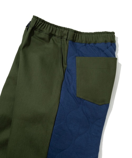 gym master（ジムマスター）の「gym master/ジムマスター　ウェーブキルト 異素材パンツ（その他パンツ・メンズ・オリーブ/ベージュ/ネイビー・X-LARGE/LARGE/MEDIUM）」の8枚目の写真