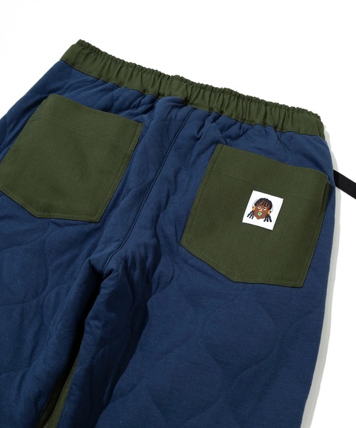 gym master（ジムマスター）の「gym master/ジムマスター　ウェーブキルト 異素材パンツ（その他パンツ・メンズ・オリーブ/ベージュ/ネイビー・X-LARGE/LARGE/MEDIUM）」の9枚目の写真