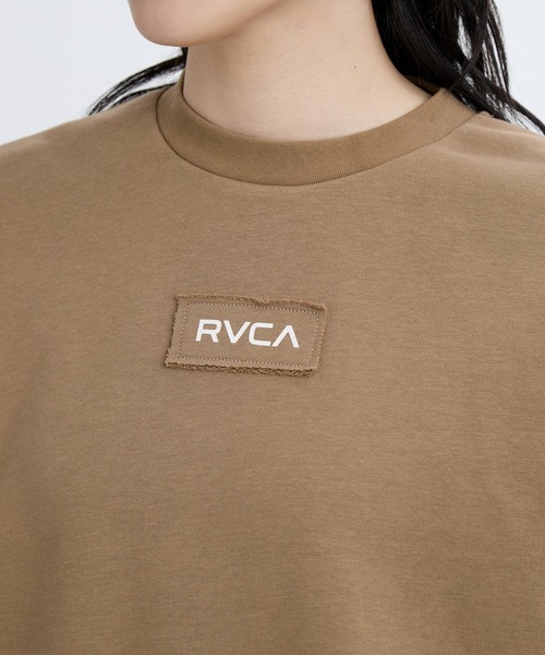 RVCA(ルーカ)の「RVCA レディース MATCH CREW トレーナー 【2025年秋冬モデル】 @autumn/ルーかクルーネックスウェットトレーナー(スウェット・レディース・ブラック/ホワイト/ブラウン系その他・SMALL/MEDIUM)」の5枚目の写真