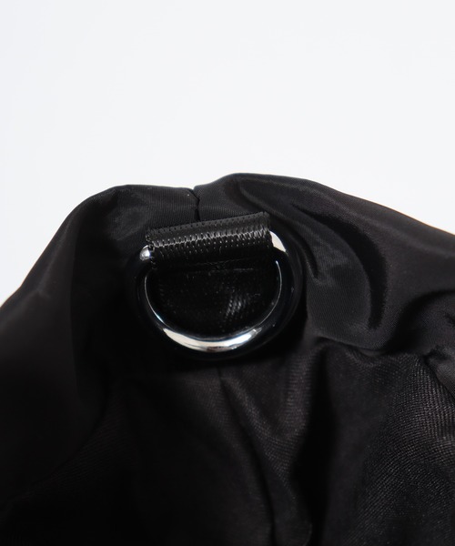 crossi（クロッシー）の「Crossi BIGポケット付ナイロン2WAYバッグ Nylon（トートバッグ・レディース・ブラック/カーキ・FREE）」の12枚目の写真