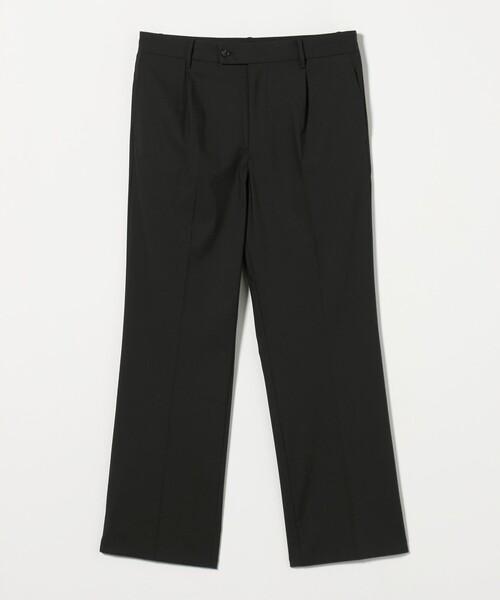 A DAY IN THE LIFE UNITED ARROWS(アデイインザライフユナイテッドアローズ)の「セミフレア 1プリーツ ワイドスラックス<A DAY IN THE LIFE>(スラックス・メンズ・ライトグレー/ブラック・L/M)」の1枚目の写真