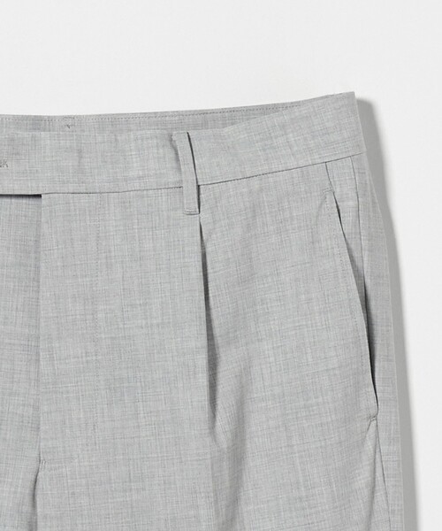 A DAY IN THE LIFE UNITED ARROWS(アデイインザライフユナイテッドアローズ)の「セミフレア 1プリーツ ワイドスラックス<A DAY IN THE LIFE>(スラックス・メンズ・ライトグレー/ブラック・L/M)」の16枚目の写真