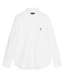 TOKYO SHIRTS | フレンチブルドッグ刺繍 オックスフォードシャツ(シャツ/ブラウス)