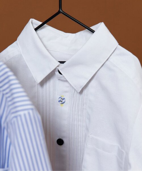 BREEZE(ブリーズ)の「【ジュニア対応】フォーマルピンタックレギュラーカラーシャツ(シャツ/ブラウス・キッズ・オフホワイト/ストライプ・90/100/110/120/130)」の18枚目の写真