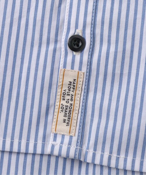 BREEZE(ブリーズ)の「【ジュニア対応】フォーマルピンタックレギュラーカラーシャツ(シャツ/ブラウス・キッズ・オフホワイト/ストライプ・90/100/110/120/130)」の16枚目の写真