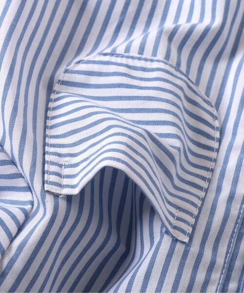 BREEZE(ブリーズ)の「【ジュニア対応】フォーマルピンタックレギュラーカラーシャツ(シャツ/ブラウス・キッズ・オフホワイト/ストライプ・90/100/110/120/130)」の9枚目の写真