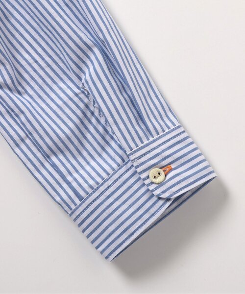 BREEZE(ブリーズ)の「【ジュニア対応】フォーマルピンタックレギュラーカラーシャツ(シャツ/ブラウス・キッズ・オフホワイト/ストライプ・90/100/110/120/130)」の8枚目の写真