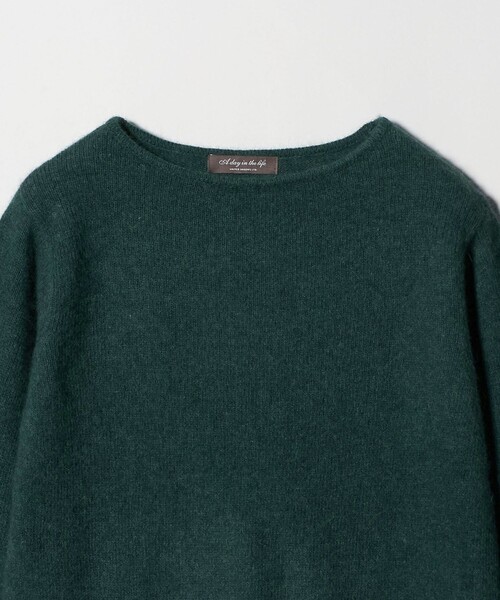 A DAY IN THE LIFE UNITED ARROWS(アデイインザライフユナイテッドアローズ)の「へアリー ボートネックニット <A DAY IN THE LIFE>(ニット/セーター・レディース・ケリーグリーン/オレンジ/ダークグレー・FREE)」の19枚目の写真