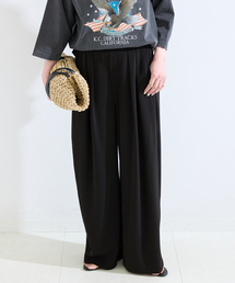 B.C STOCK | 《追加3》【WEB限定】ウォッシャブル / タックワイドパンツ(スラックス)