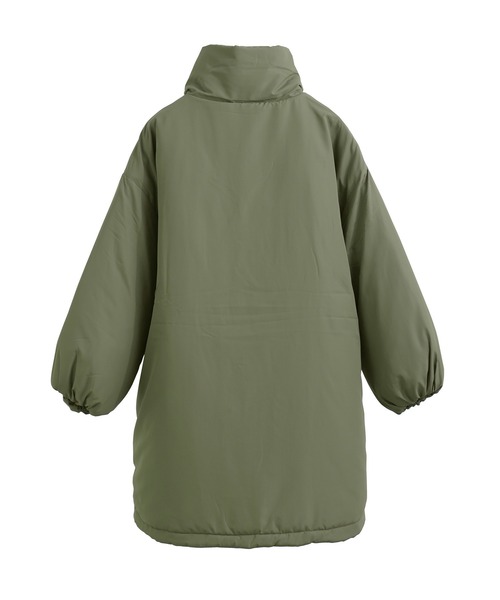 セール】オーバーサイズ リバーシブル モンスターパーカコート（ダウン