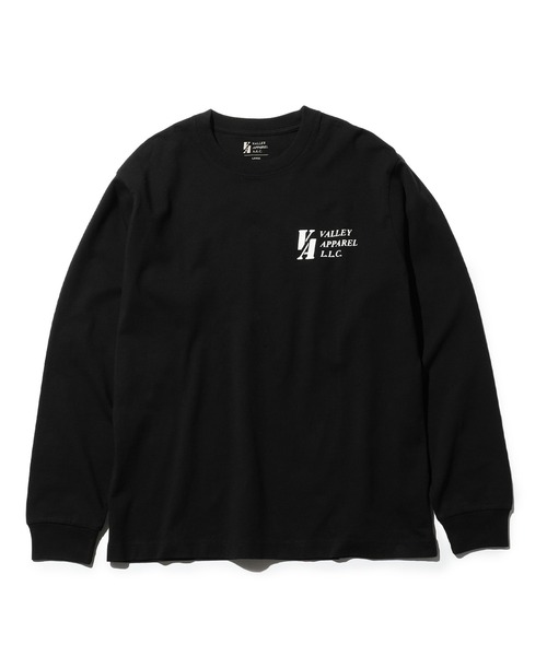 Valley Apparel（バレーアパレル）の「スクアドロンパッチプリントTシャツ 長袖（Tシャツ/カットソー・メンズ・グリーン/ブラック/ホワイト・LARGE/X-LARGE/MEDIUM）」の6枚目の写真