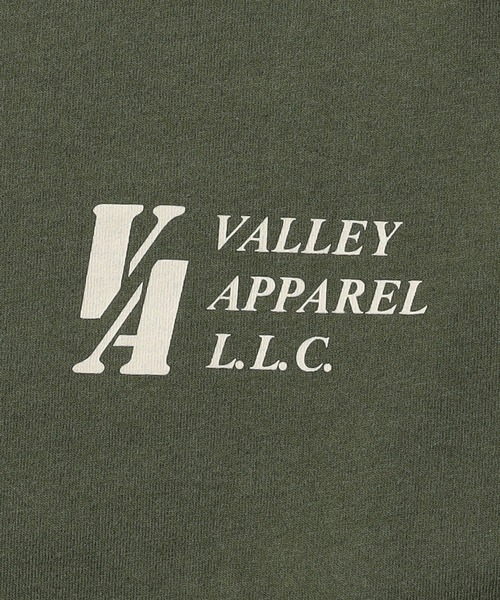Valley Apparel（バレーアパレル）の「スクアドロンパッチプリントTシャツ 長袖（Tシャツ/カットソー・メンズ・グリーン/ブラック/ホワイト・LARGE/X-LARGE/MEDIUM）」の14枚目の写真