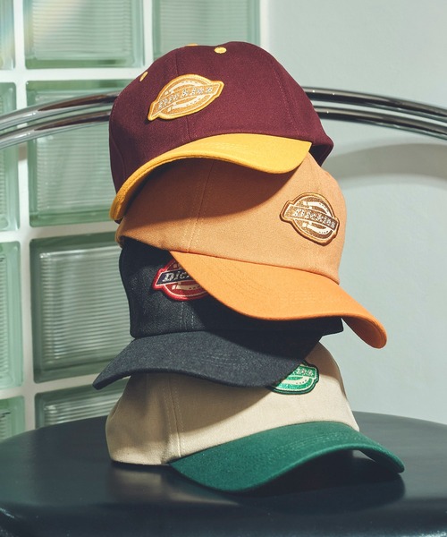 Casselini（キャセリーニ）の「【Dickies × Casselini】ラインストーンロゴキャップ（キャップ・レディース・ボルドー/ホワイト/ブラウン/チャコール・FREE）」の6枚目の写真