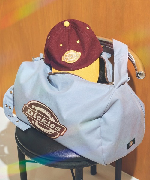 Casselini（キャセリーニ）の「【Dickies × Casselini】ラインストーンロゴキャップ（キャップ・レディース・ボルドー/ホワイト/ブラウン/チャコール・FREE）」の7枚目の写真