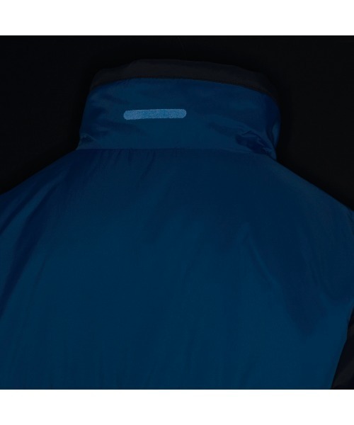 adidas（アディダス）の「アディダス adidas キッズ マストハブ スモールロゴ ルーズフィット 中わた入りライトジャケット（ブルゾン・キッズ・ブラック×ブルー/ピンク・130cm/140cm/150cm/160cm）」の8枚目の写真