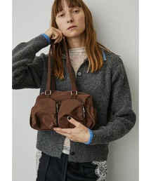 uyu.（ウユ）の「ダブルポケットナイロンミニハンドバッグ（ハンドバッグ）」