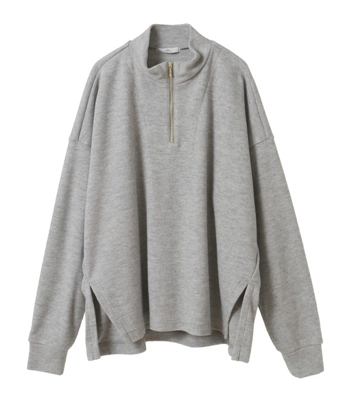 Julier Yoga and Relax（ジュリエヨガアンドリラックス）の「Julier ブラッシュメルトンプルオーバー（その他トップス・レディース・ブラック/オフホワイト/グレー/ミント・FREE）」の9枚目の写真