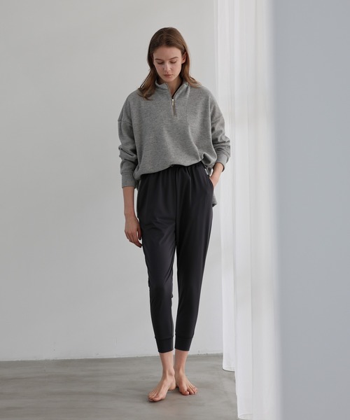Julier Yoga and Relax（ジュリエヨガアンドリラックス）の「Julier ブラッシュメルトンプルオーバー（その他トップス・レディース・ブラック/オフホワイト/グレー/ミント・FREE）」の13枚目の写真