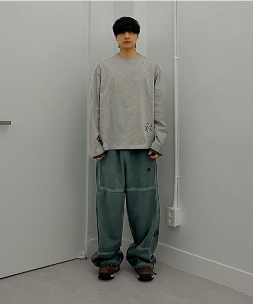 Millo Archive(ミロ アーカイブ)の「スプレッドイージーウォッシュドパンツ【フェードグリーン】(その他パンツ・メンズ・その他・MEDIUM/LARGE/X-LARGE)」の8枚目の写真