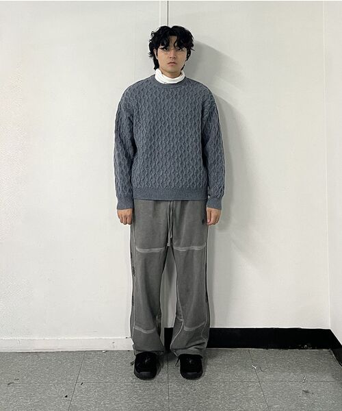 Millo Archive(ミロ アーカイブ)の「スプレッドイージーウォッシュドパンツ【フェードグリーン】(その他パンツ・メンズ・その他・MEDIUM/LARGE/X-LARGE)」の15枚目の写真