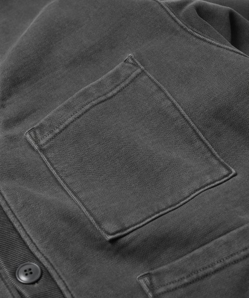 FRIZMWORKS（フリズムワークス）の「PIGMENT DYEING HEAVYWEIGHT CARDIGAN _ CHARCOAL（カーディガン/ボレロ・メンズ・その他・MEDIUM/LARGE）」の4枚目の写真