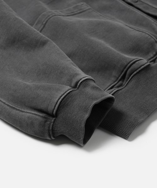 FRIZMWORKS（フリズムワークス）の「PIGMENT DYEING HEAVYWEIGHT CARDIGAN _ CHARCOAL（カーディガン/ボレロ・メンズ・その他・MEDIUM/LARGE）」の7枚目の写真