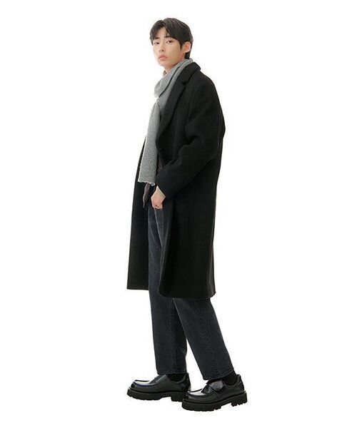 MUSINSA STANDARD（ムシンサスタンダード）の「CALIKストレートデニムパンツ[ウォッシュドブラック]（デニムパンツ・メンズ・その他・27/28/29/34/32/30/31/33/26/40/38/42/36）」の19枚目の写真