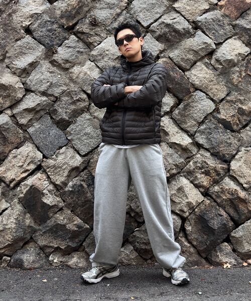 XERO（ゼロ）の「オーバーシルエットスウェットパンツ[メランジグレー]（スウェットパンツ・メンズ・その他・SMALL/MEDIUM/LARGE）」の2枚目の写真