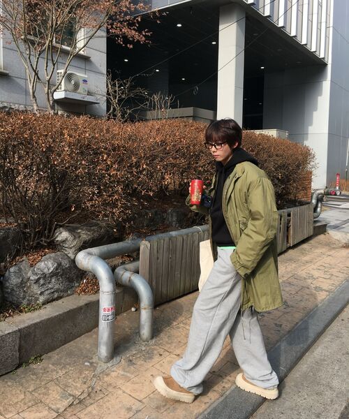 XERO（ゼロ）の「オーバーシルエットスウェットパンツ[メランジグレー]（スウェットパンツ・メンズ・その他・SMALL/MEDIUM/LARGE）」の9枚目の写真