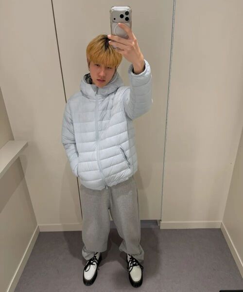 XERO（ゼロ）の「オーバーシルエットスウェットパンツ[メランジグレー]（スウェットパンツ・メンズ・その他・SMALL/MEDIUM/LARGE）」の10枚目の写真
