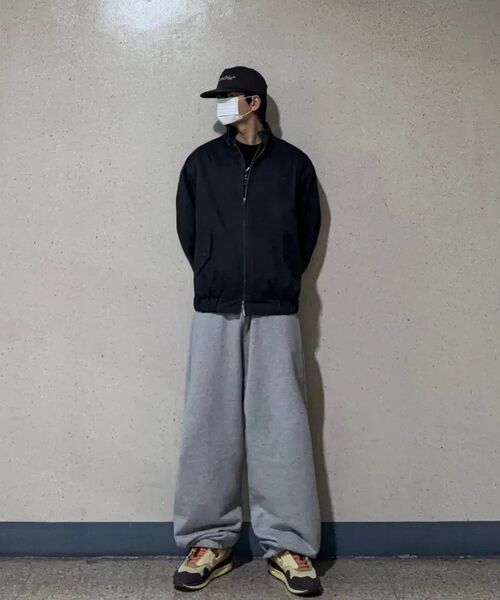 XERO（ゼロ）の「オーバーシルエットスウェットパンツ[メランジグレー]（スウェットパンツ・メンズ・その他・SMALL/MEDIUM/LARGE）」の4枚目の写真