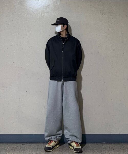 XERO（ゼロ）の「オーバーシルエットスウェットパンツ[メランジグレー]（スウェットパンツ・メンズ・その他・SMALL/MEDIUM/LARGE）」の3枚目の写真