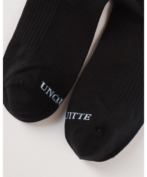 UNQUITTE(アンキュイット)の「【UNQUITTE】elitude socks white アンキュイット 着圧ソックス(ソックス/靴下・レディース・ホワイト/チャコール/ブラック・22-24cm/22-28cm)」の13枚目の写真