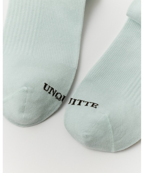 UNQUITTE（アンキュイット）の「【UNQUITTE】elitude socks  アンキュイット 着圧ソックス 新色追加（ソックス/靴下・レディース・ホワイト/チャコール/ブラック/ライトベージュ/ラベンダー/ミント/チャコールグレー・22-24cm/22-28cm/M(24cm)/L(25cm)）」の20枚目の写真