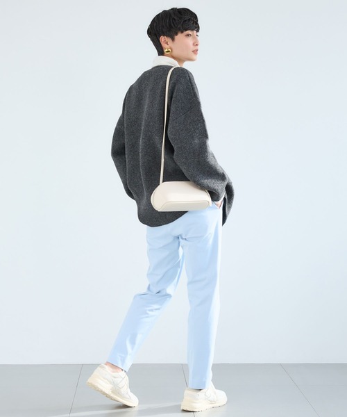 BARNYARDSTORM（バンヤードストーム）の「BARNYARDSTORM / ポケツキＷフェイスカーディガン / ハンドウォッシャブル【WEB限定カラー】（カーディガン/ボレロ・レディース・ブルー/グレー/チャコールグレー/ライトベージュ/ブラウン・FREE）」の19枚目の写真