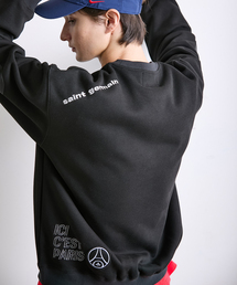 PARIS SAINT-GERMAIN（パリサンジェルマン）の「【Paris Saint-Germain / パリ・サン＝ジェルマン】 JP Knit-Like Script Sweat（スウェット・メンズ）」