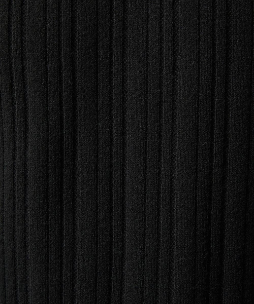 MK MICHEL KLEIN HOMME （エムケーミッシェルクランオム）の「【洗濯機で洗える】モックネックニット / ランダムタックストライプ（ニット/セーター・メンズ・ブラック/ホワイト/アイボリー・48/51/46）」の22枚目の写真