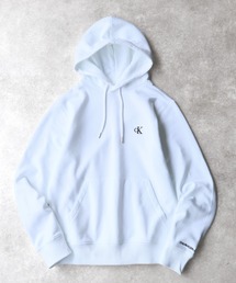 Calvin Klein Jeans（カルヴァンクラインジーンズ）の「【Calvin Klein JEANS/カルバンクライン ジーンズ】ESSENTIAL REGULAR Fleece Hoodie/ワンポイント刺繍ロゴ プルオーバーパーカー 裏起毛（パーカー・メンズ）」