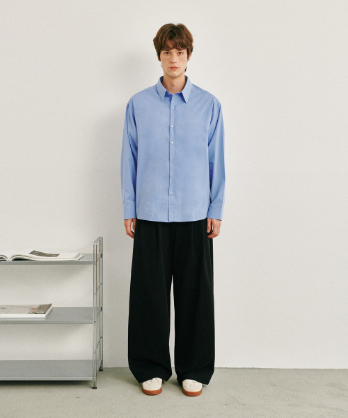 GLW(ジーエルダブリュ)の「ワイドツーピンタックコットンパンツブラック(その他パンツ・レディース・その他・SMALL/MEDIUM/LARGE)」の3枚目の写真